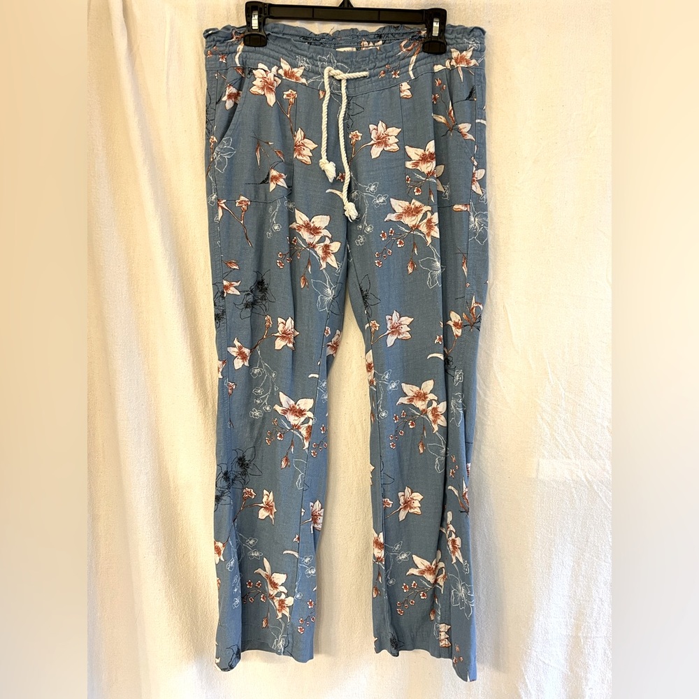 Roxy Floral Oceanside Flared Pants